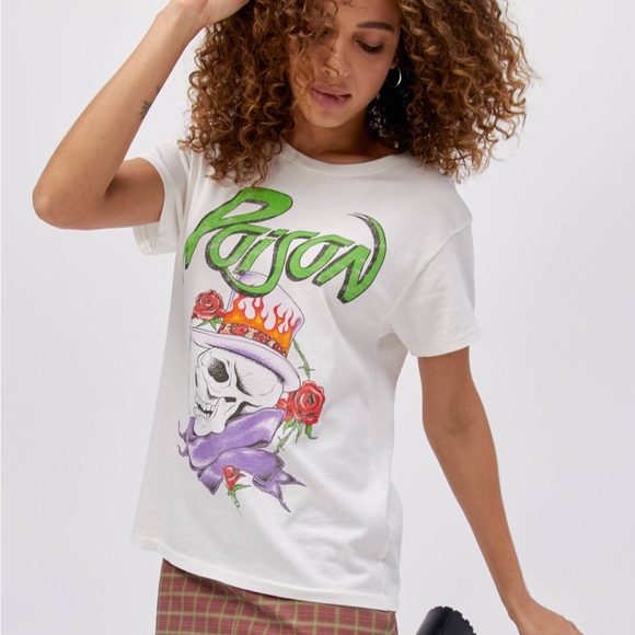 Daydreamer Tops - Daydreamer Poison Flush Joker Tour Graphic Tee Size XS